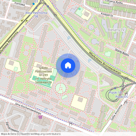 ul. Władysława Broniewskiego, Piaski, Bielany, Warszawa, mazowieckie