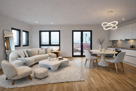 Urban. Modern. Einzigartig. 3-Zimmer-Wohnung mit 2 Balkonen - Photo 2