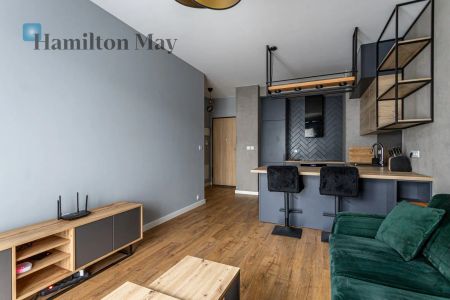 Nowoczesne dwupokojowe mieszkanie w stylu loft z balkonem na Włochach - Photo 3