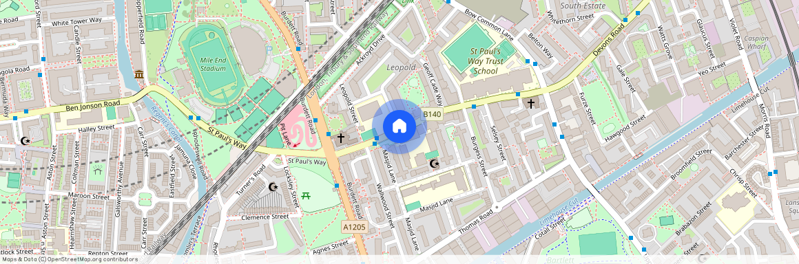 St. Pauls Way, E3 4YG, London