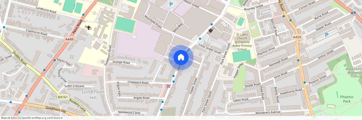 Upper Villiers Street, Wolverhampton, WV2