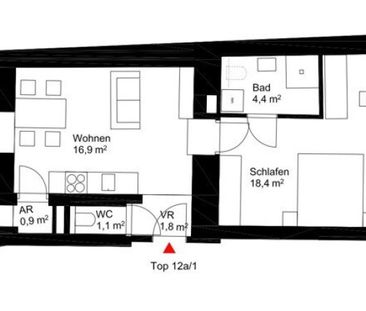ZENTRALE 2 ZIMMERWOHNUNG NAHE DEM BAUERNBERG - TOP 01 - Photo 4