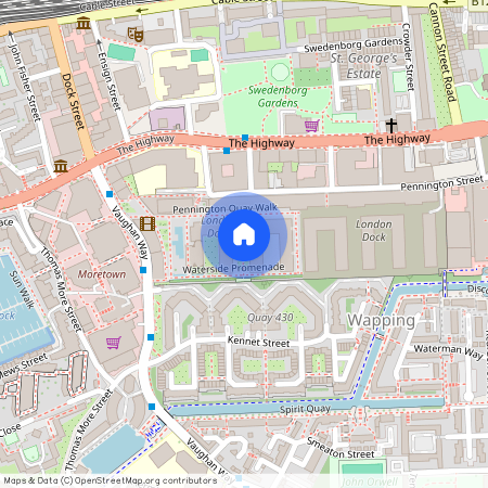 Merino Gardens, London Dock, E1W