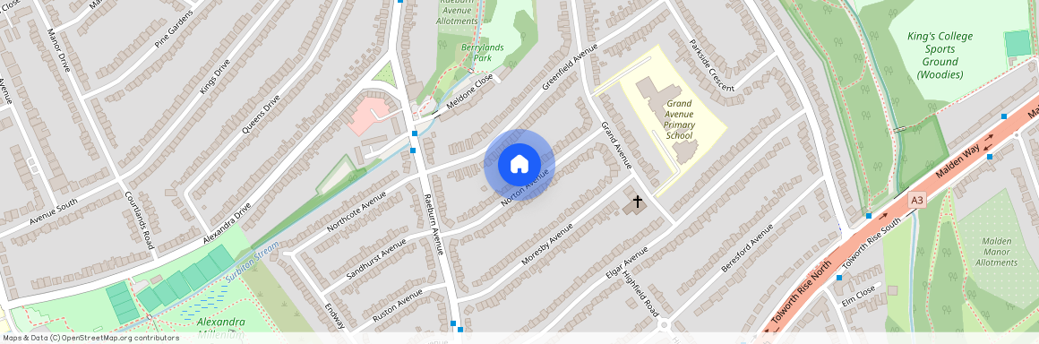 Norton Avenue, Surbiton, KT5