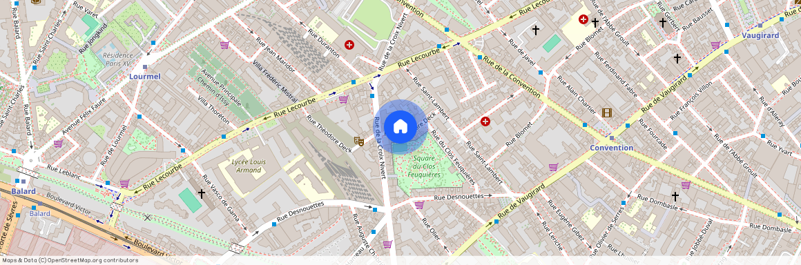 Rue Théodore Deck, Francja, Paris