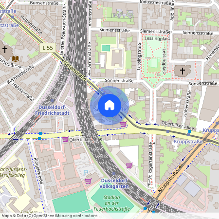 Hüttenstrasse 121, 40227 Düsseldorf - Oberbilk