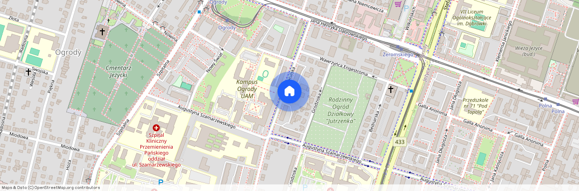 ul. Szamotulska, Ogrody, Jeżyce, Poznań, wielkopolskie