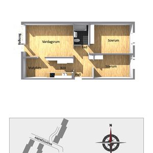 Andréegatan 5 D - Photo 3