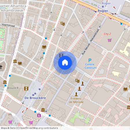 Rue du Colombier, 1000, Bruxelles