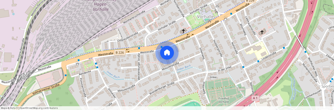 Weststraße 57, 58089, Hagen