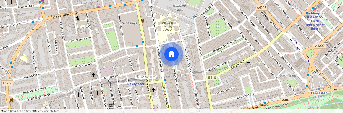 Queensborough Terrace, Bayswater, London, W2