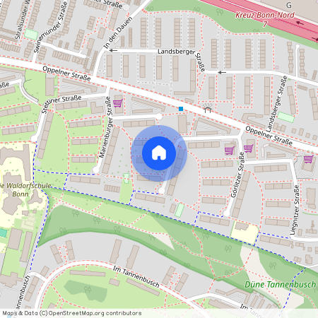 Schneidemühler Str. 10, 53119 Bonn OT Tannenbusch alt