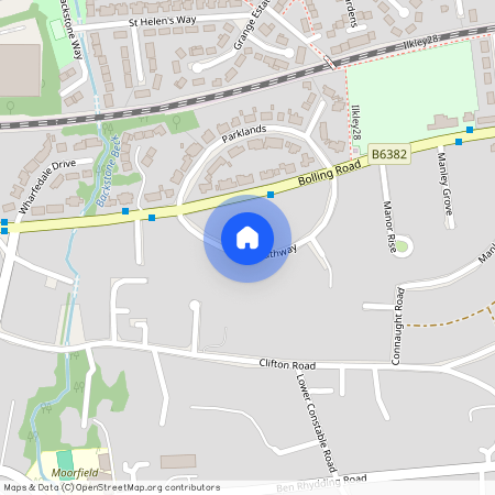 Southway, Ilkley, West Yorkshire, UK, LS29
