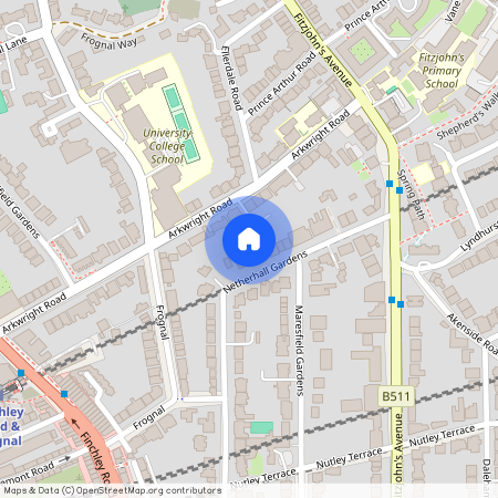 Netherhall Gardens, Hampstead, London