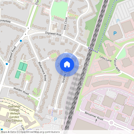 Gresley Close, Welwyn Garden City