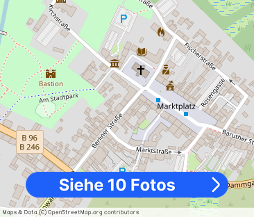 2 Zimmer Wohnung Zossen mit Gartennutzung zu vermieten - Foto 1