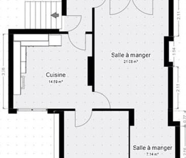 Appartement te huur in Verviers voor € 750 met 1 slaapkamer - Photo 4