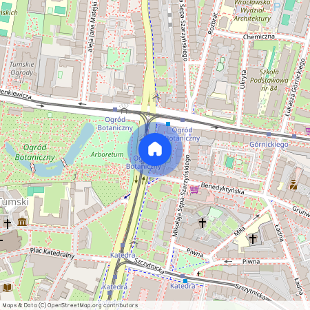 ul. kard. Stefana Wyszyńskiego, Plac Grunwaldzki, Śródmieście, Wrocław, dolnośląskie