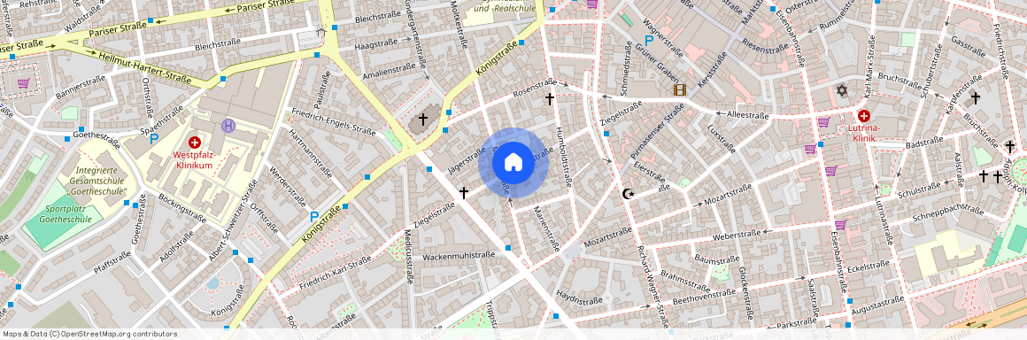 Ziegelstraße, 67655, Ziegelstraße    Kaiserslautern