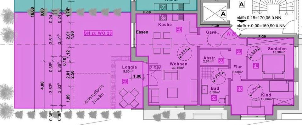 Mietwohnung Offenburg / Seidenfaden 3 Zimmer eigenem Gartenanteil - Foto 1