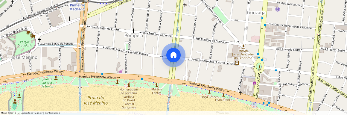 Rua Marechal Floriano Peixoto, Gonzaga - Santos