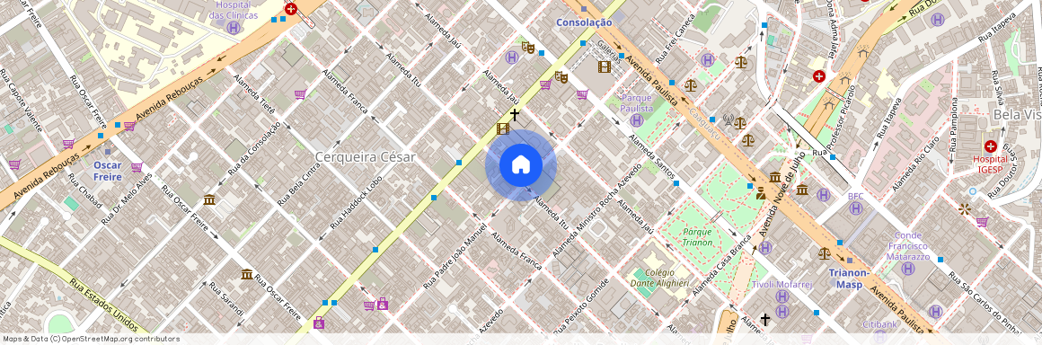 Rua Padre João Manuel, 388, Cerqueira César, São Paulo - SP, 01411, Brazil