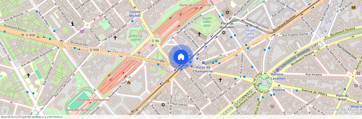 Champerret-Berthier, Paris 17Ème