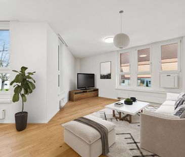 Moderne 2-Zimmerwohnung im Zentrum von Therwil - Photo 1