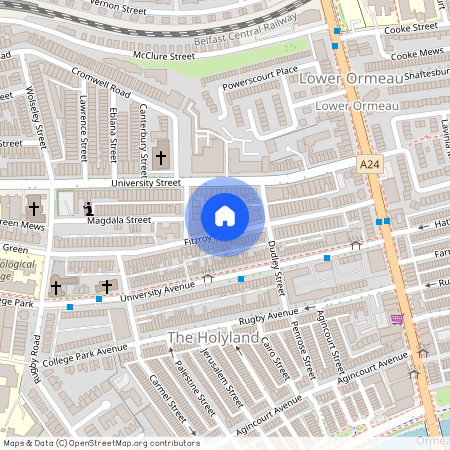 64 Fitzroy Avenue, Belfast, BT7 1HH