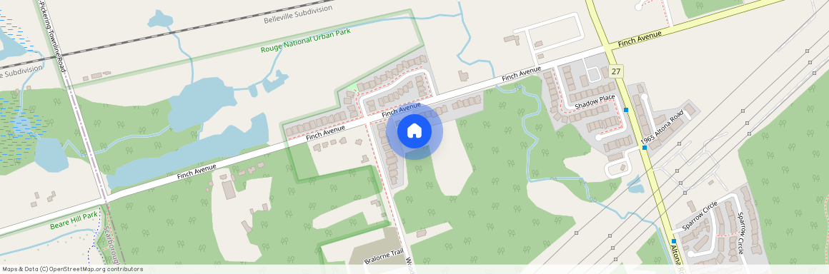 169 FINCH (BACKSIDE) Avenue, Pickering