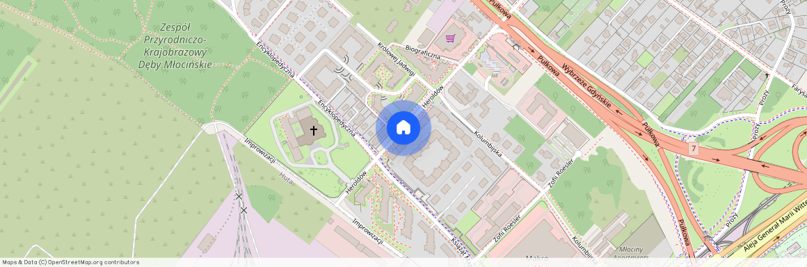 ul. Heroldów, Młociny, Bielany, Warszawa, mazowieckie