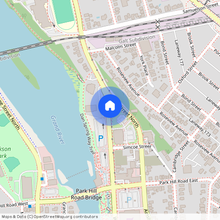 1107 - 170 WATER STREET N, Cambridge, Cambridge, Waterloo, N1R 3B8
