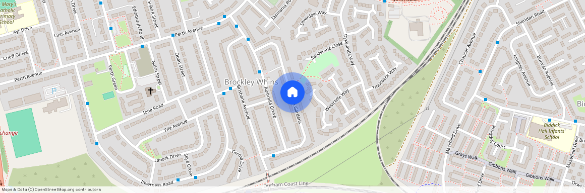 Melbourne Gardens, South Shields