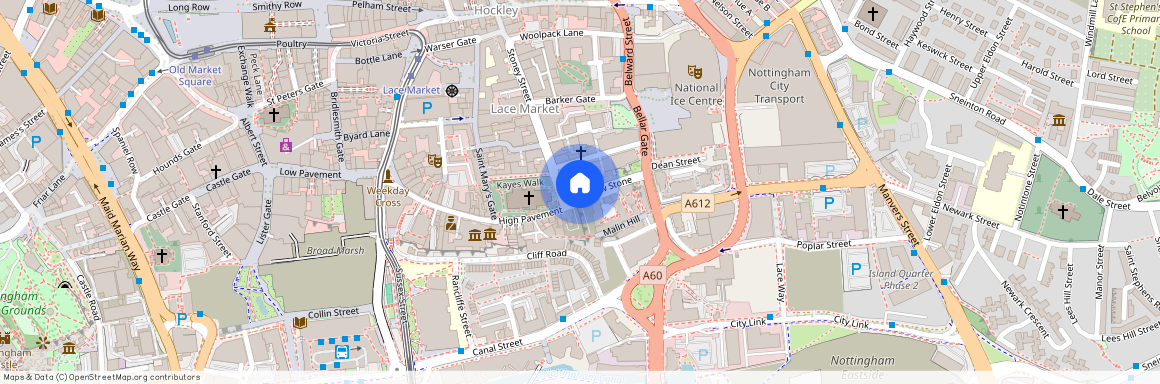 Stoney Street, The Lace Market, Nottingham, NG1 1QX, NG1 1QX, Nottingham