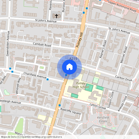 Putney Hill, Putney, London, SW15