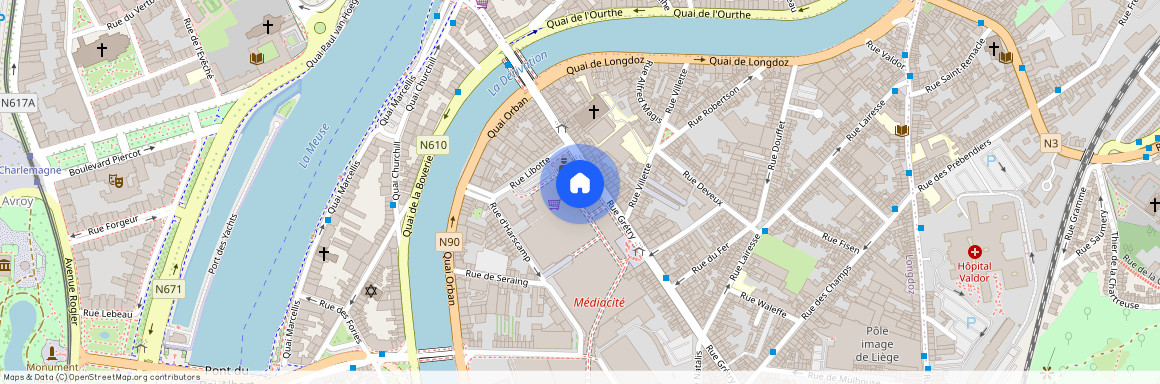 Rue Grétry 48 068, 4020 Liège