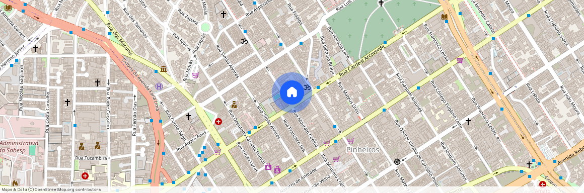 Rua Mourato Coelho, 658 - Pinheiros, São Paulo - SP