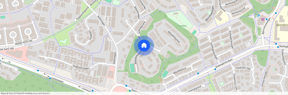 Blåsippsbacken, Vällingby