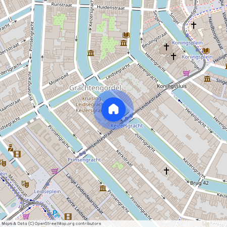 Grachtengordel-Zuid, 1017 EH, Keizersgracht, Amsterdam