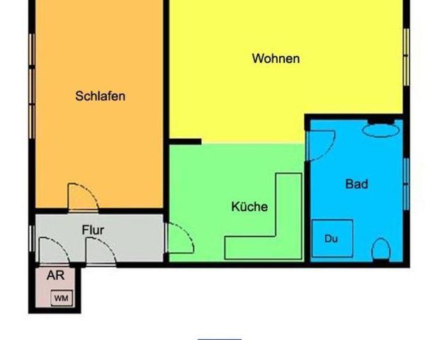 Nossen! Bezaubernde 2-Zimmerwohnung ... Laminat ... Tageslichtbad ... Abstellraum! - Photo 1