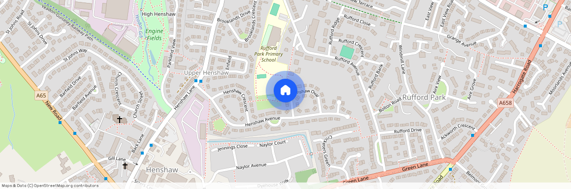 Henshaw Oval, Yeadon, Leeds, West Yorkshire, LS19