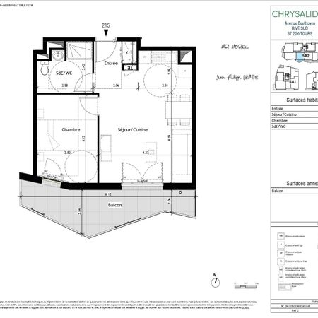 Location Appartement 2 pièces 44m² TOURS 37200 - Photo 3