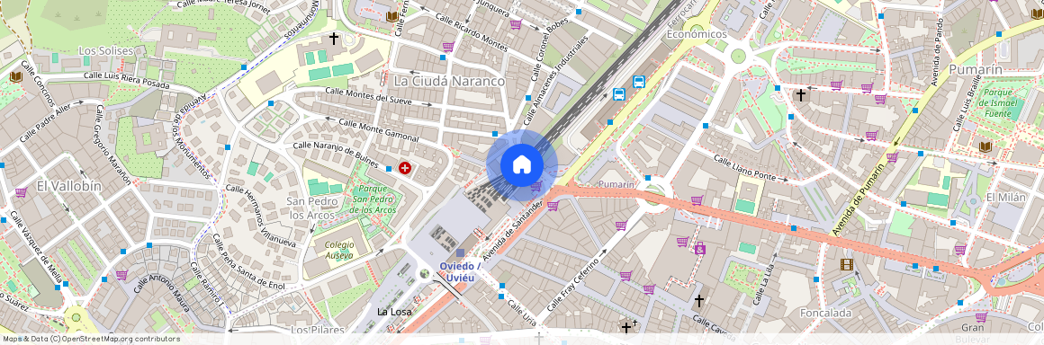 Salesas-Foncalada-Campoamor, Oviedo
