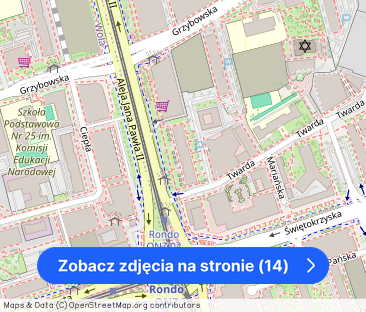 2 Pokoje w Centrum, Metro Rondo ONZ, pełne wyposażenie, ciche, bezp... – zdjęcie 1