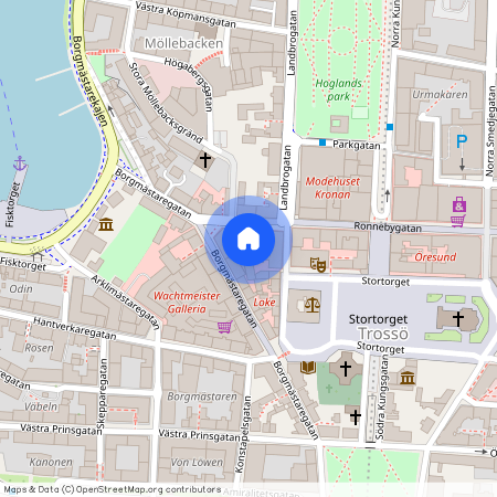 Trossö, Karlskrona, Blekinge, Borgmästaregatan 16