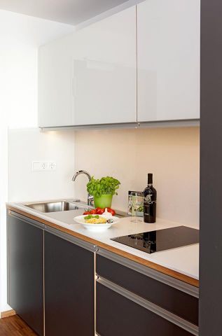 Moderne, möblierte, voll ausgestattete 1-Zimmerwohnung in zentraler Lage - Foto 3