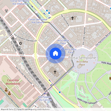 Via Giuseppe Francesco Piermarini, Włochy, Milan