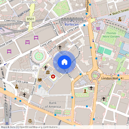 Bartholomew Close, Bart's Square, EC1A