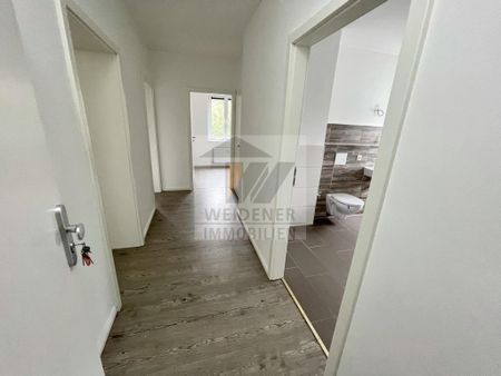 Mit Einbauküche! Moderne 3 Raum-EG-Whg. mit Balkon, Wanne in Pforten! - Photo 3