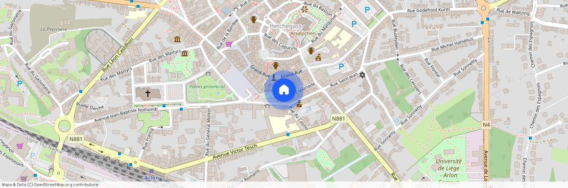 rue de l'esplanade 16 / 4 d, 6700 Arlon